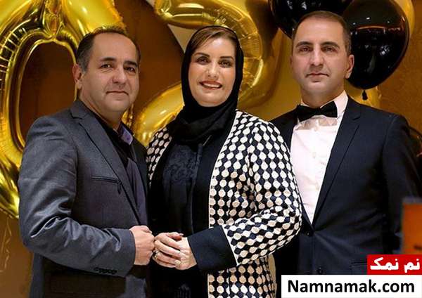 فریبا کوثری عکس فریبا کوثری با خواهرزاده هایش