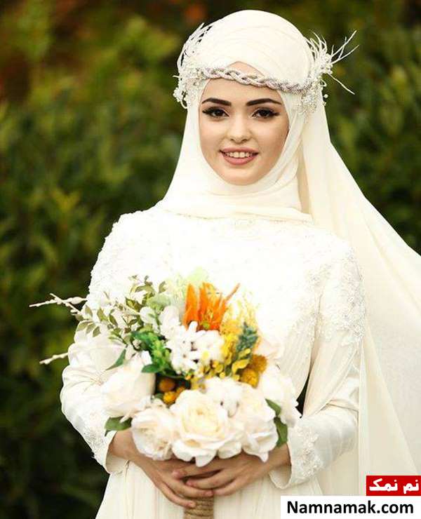 تاج عروس محجبه تاج عروس محجبه پیشانی