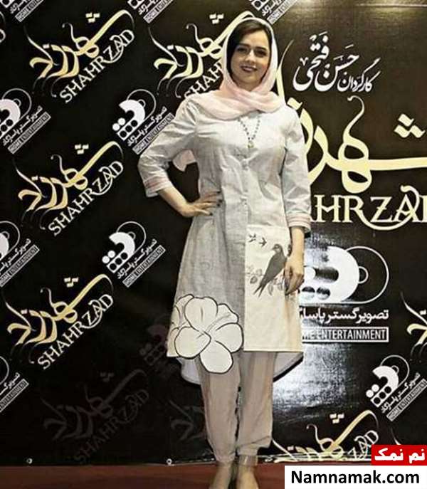 مانتوی شیک ترانه علیدوستی در جشن شهرزاد