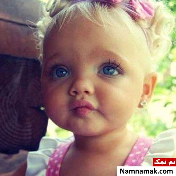 دختربچه خوشگل چشم رنگی