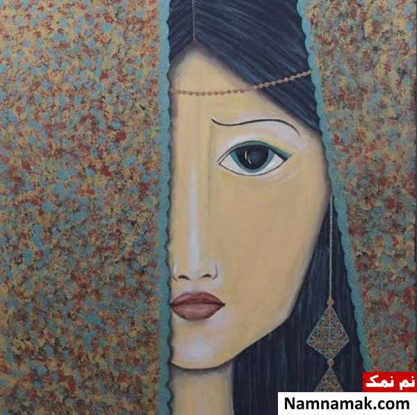 عکسی از نقاشی تهمینه میلانی 