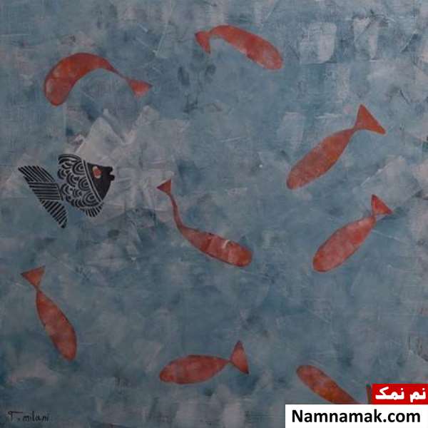 نقاشی جدید تهمینه میلانی 