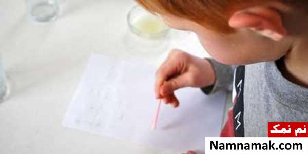 نوشتن با جوهر نامرئی نوشتن با جوهر نامرئی