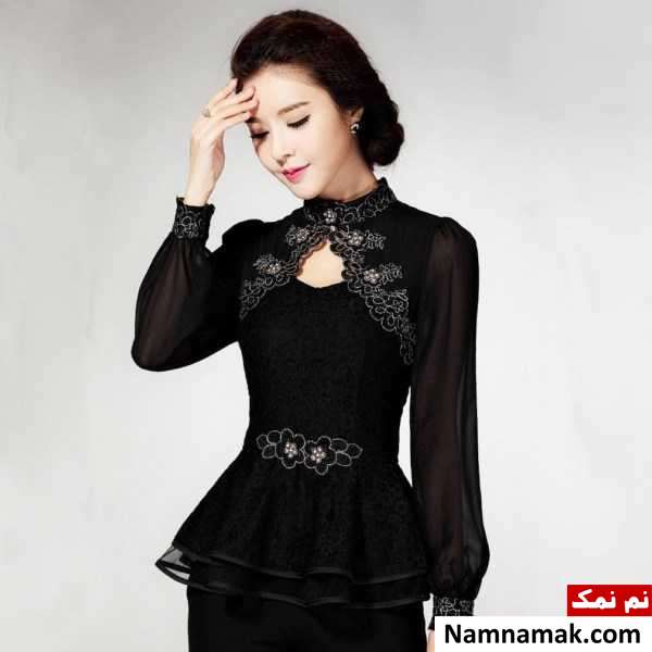 تونیک مشکی دخترانه