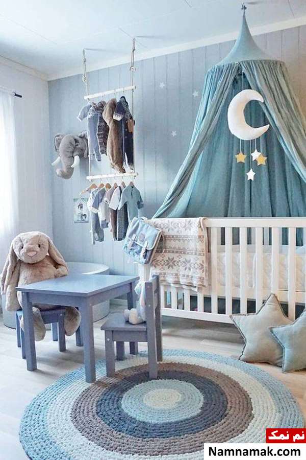 دکوراسیون اتاق پسرانه بچه گانه