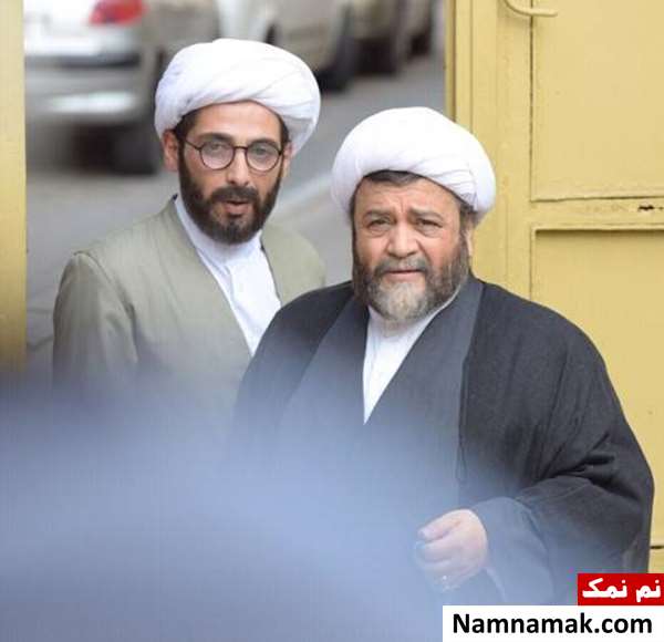 عکس حمید گودرزی و محمدرضا شریفی نیا در سلام علیکم حاج آقا