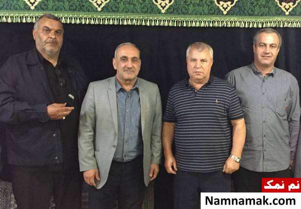 علی پروین علی پروین در مراسم عزاداری محرم