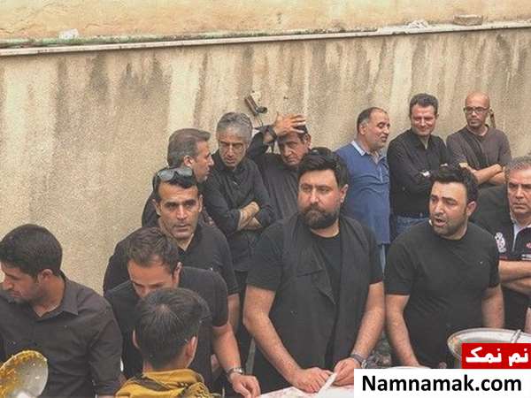 بازیگران و چهره های مشهور ایرانی در عزاداری های ماه محرم محمد علیزاده