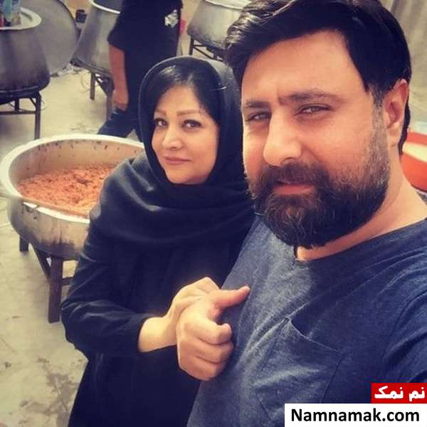 بازیگران و چهره های مشهور ایرانی در عزاداری های ماه محرم محمد علیزاده و خواهرش