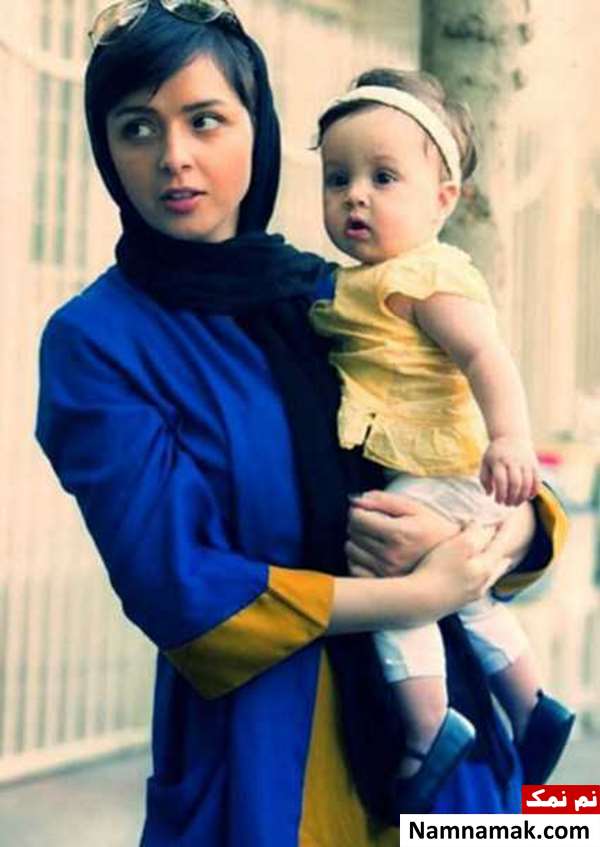 عکس ترانه علیدوستی و دخترش
