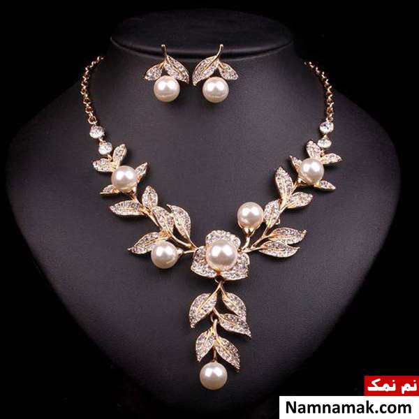 نیم ست مرواریدی جدید