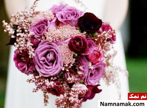دسته گل عروس زیباترین دسته گل عروس با گل های طبیعی
