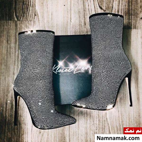 بوت مجلسی نگین دار