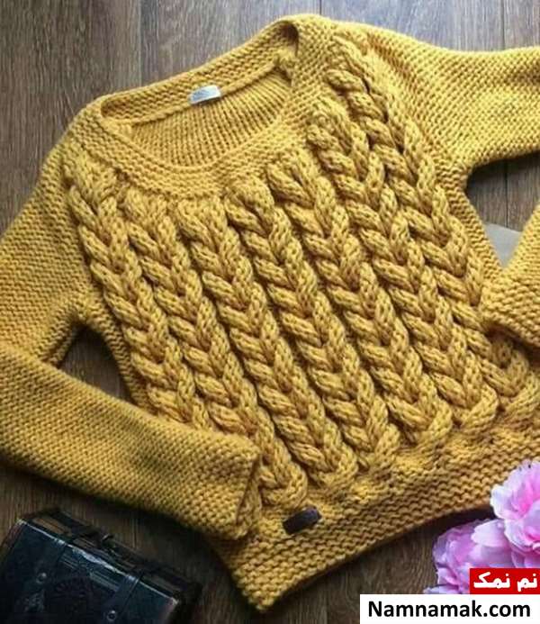 لباس بافتنی دخترانه جدید