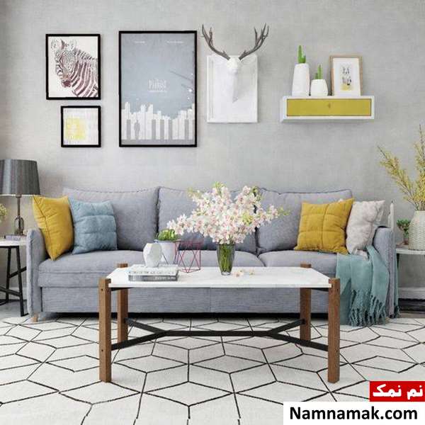 روش های بزرگنمایی اتاق نشیمن