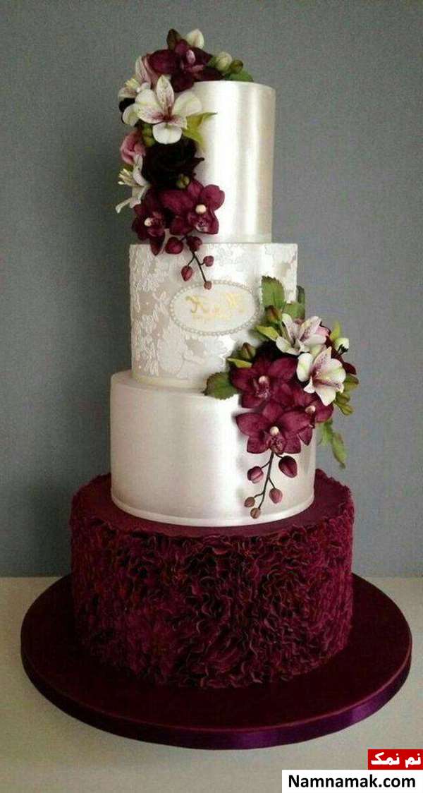 کیک چهار طبقه برای عقد