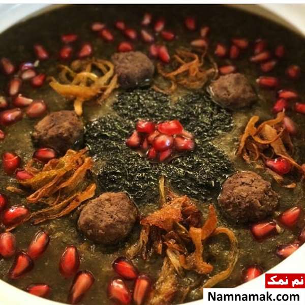 طرز تهیه آش انار