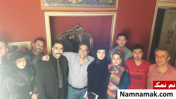 مجید کرباسیان در پشت صحنه سریال «از یادها رفته»