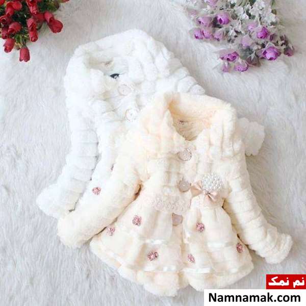 پالتو دخترانه بچه گانه شیک