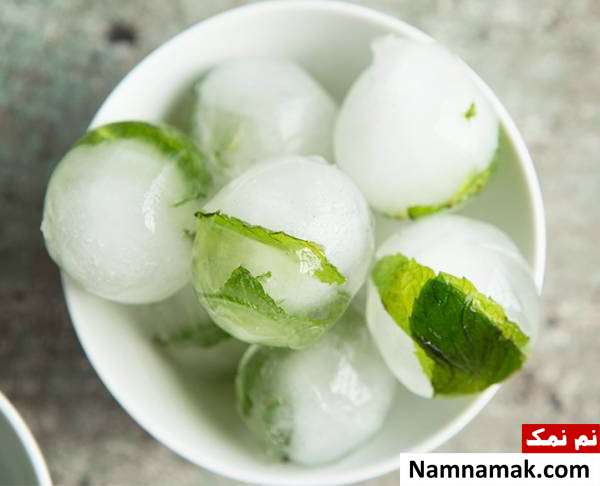 آلوئه ورا با یخ آلوئه ورای یخی