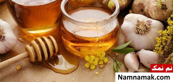 خواص درمانی سیر و عسل درمان ورم لوزه تونسلیت با سیر