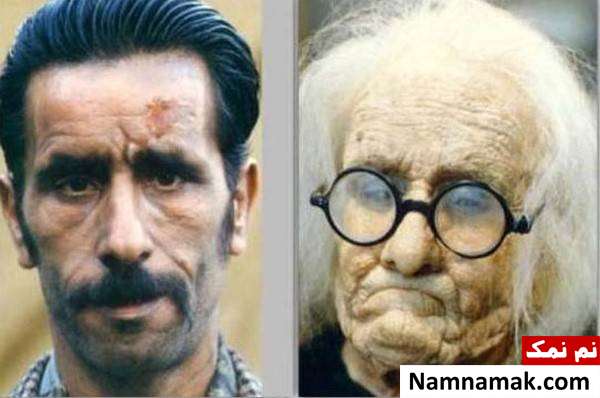 محمود بصیری گریم انجام شده توسط عبدالله اسکندری