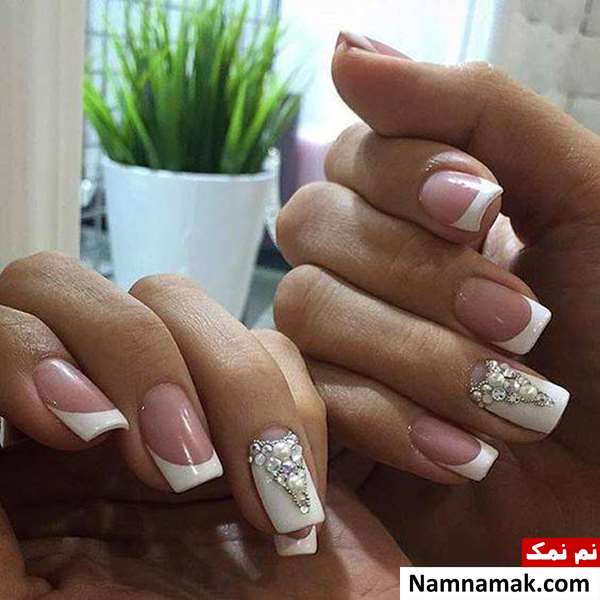 طراحی ناخن عروس برای روز عروسی