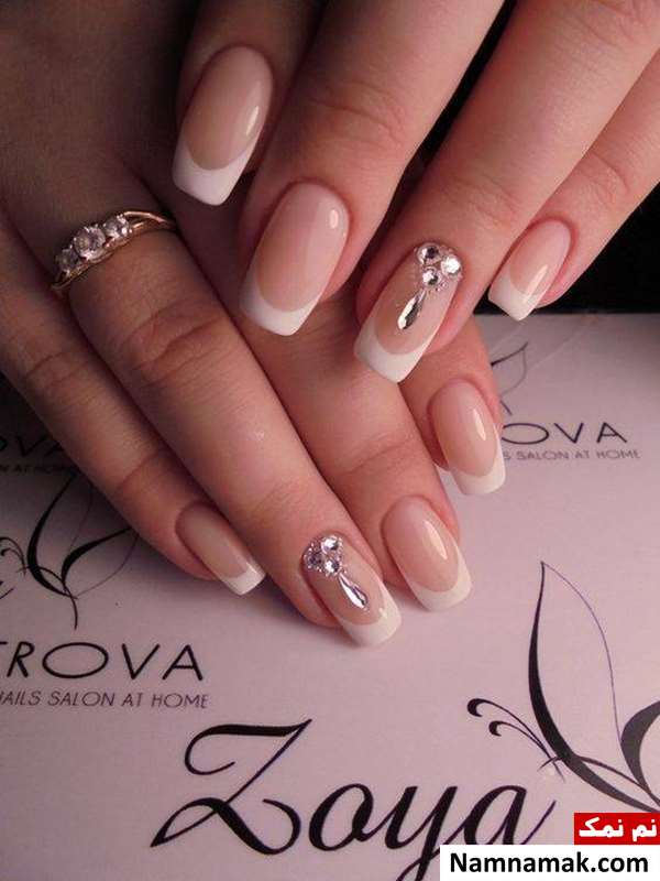 کاشت و طراحی ناخن عروس