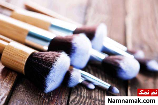 شستن قلموی آرایشی با مواد شوینده