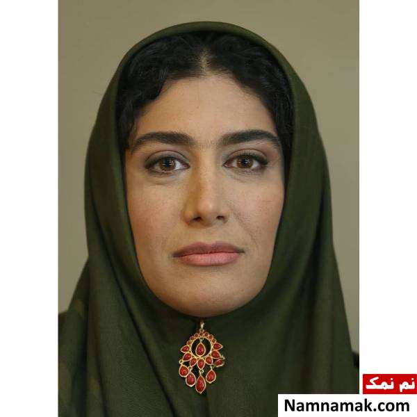 گریم آزاده امیرخانی نمونه ای از گریم های عبدالله اسکندری