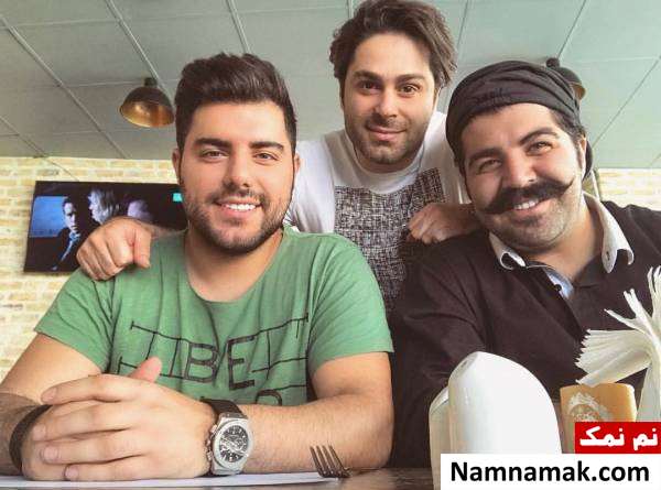 بهنام بانی بهنام بانی در کنار حامد برادران
