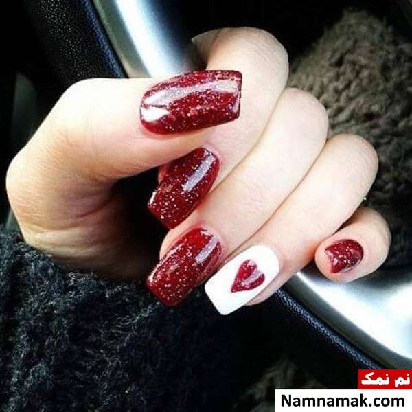 کاشت ناخن قلبی فوق العاده شیک