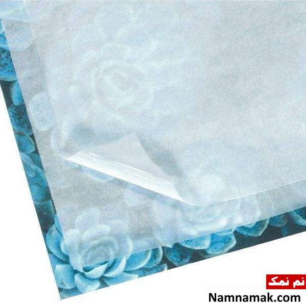 کاغذ موم نگهداری برگ با کاغذ موم