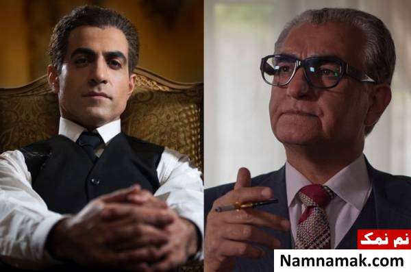  امیرمهدی کیا در نقش میانسالی محمدرضا شاه