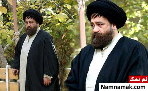 گریم محمدرضا شریفی نیا در نقش سید احمد خمینی