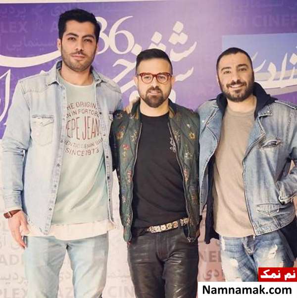 عکسی از نوید محمدزاده ، نوید پورفرج و هومن سیدی