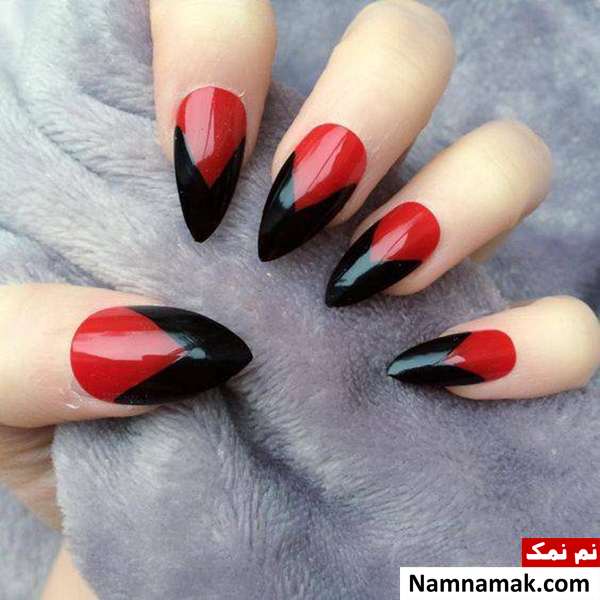 طراحی ناخن ولنتاین طراحی ناخن ساده و شیک