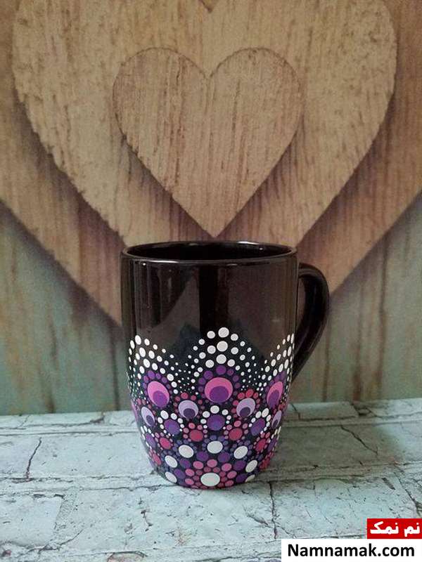 طرح ساده برای نقاشی روی ماگ