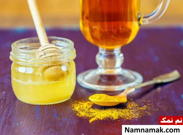 زردچوبه عسل زردچوبه عسل برای کف پا