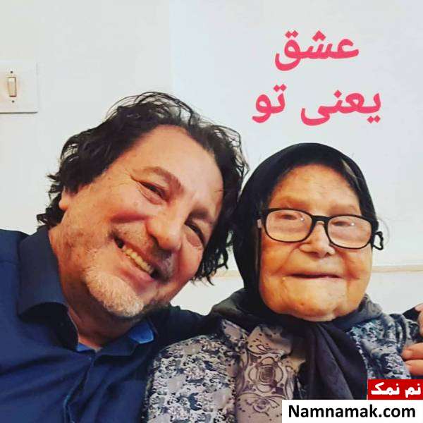 مادر مسعود دلخواه بازیگر نقش عنایت در دلدادگان