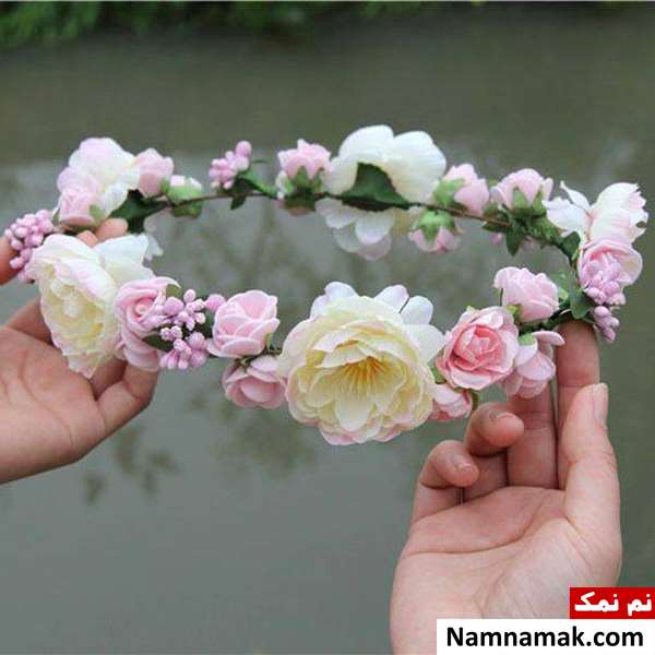 زیباترین مدل تاج گل برای دور سر