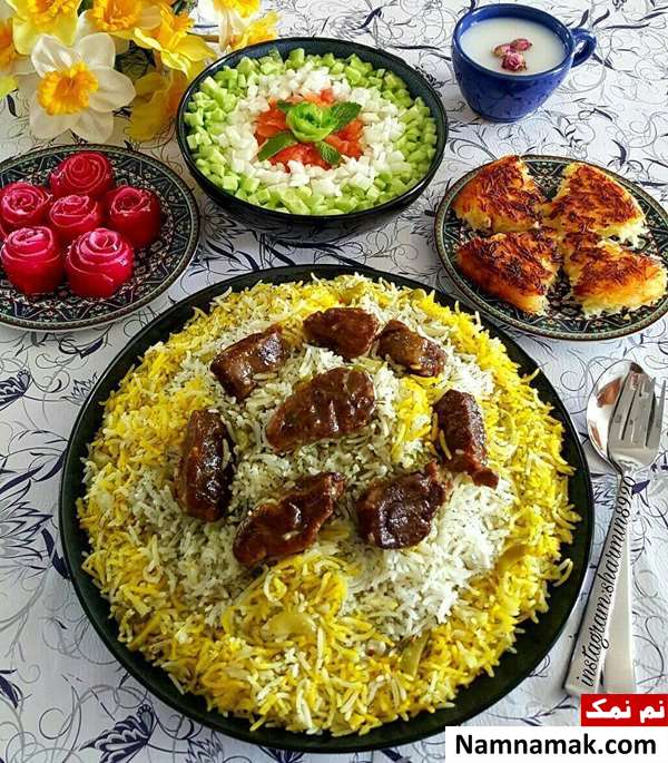 نحوه درست کردن باقالی پلو چه موادی برای باقالی پلو نیاز داریم ؟