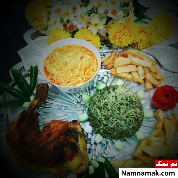 طرز درست کردن شوید پلو