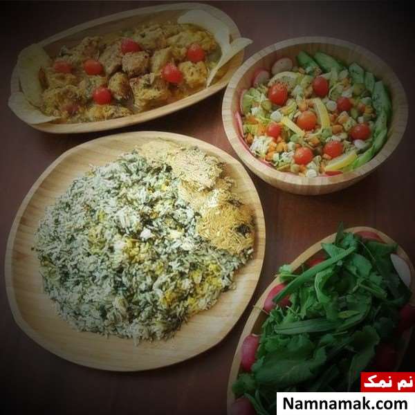 غذای شوید پلو