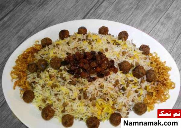 آموزش تهیه عدس پلو