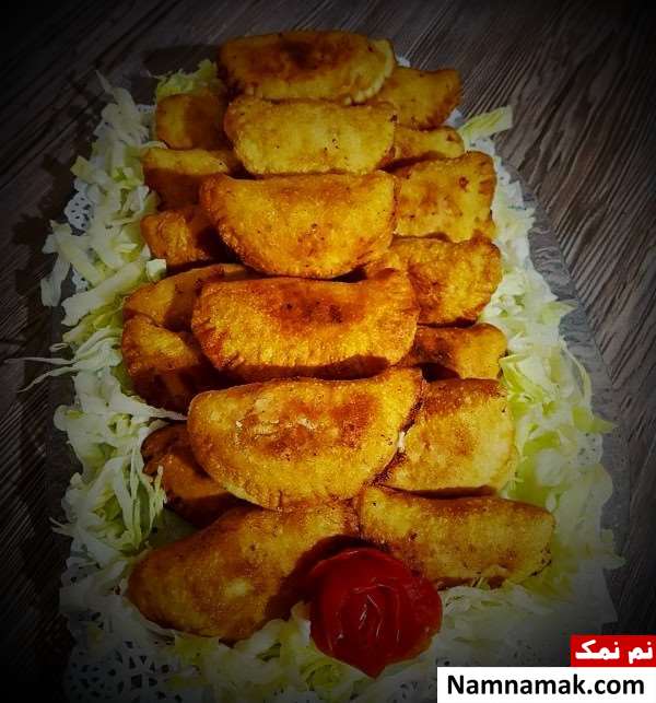طرز تهیه پیراشکی مرغ خانگی