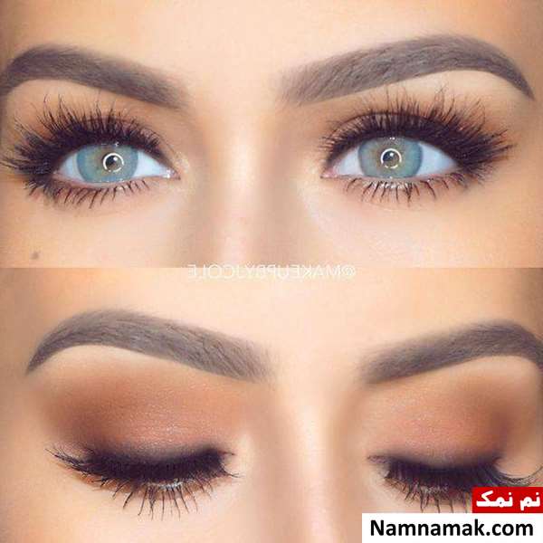 سایه چشم برای چشم های آبی