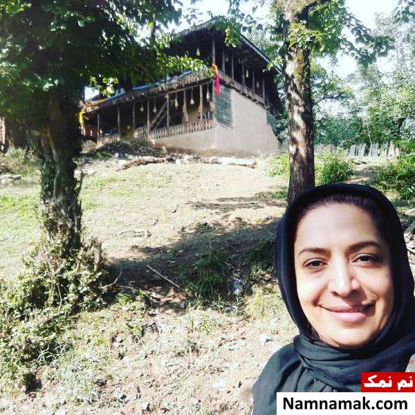 ساناز سماواتی ساناز سماواتی در لوکیشن وارش