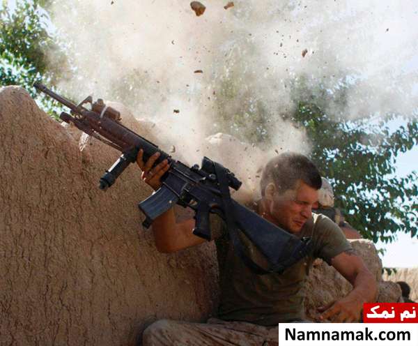 یک سرباز آمریکایی بدل علی دایی