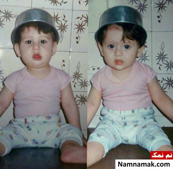 متین نصیری کمدین خندوانه عکس نوزادی متین نصیری کمدین خندوانه و خواهرش